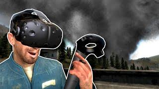 Tornado Survival in Gmod VR! - Garry's Mod VR Mod