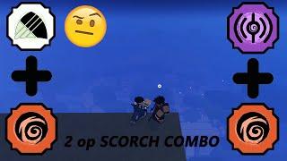 2 Op scorch combos in SHINDO LIFE| Great Dragon | Roblox