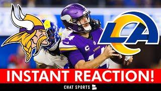 EMBARRASSING! Vikings-Rams Instant Reaction!