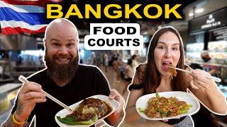 BEST FOOD COURTS IN BANGKOK! TERMINAL 21 // MBK // CENTRALWORLD // ICON SIAM (Thailand Travel )