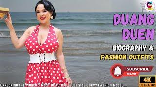 Duang Duen  Inspiring Plus Size Fashion Model & Brand Ambassador | Biography & Style Trends