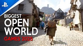 TOP 35 MOST EXCITING Open Worlds in New Games coming out in 2025