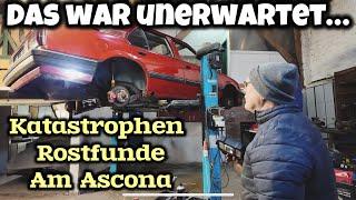 „Das sollest du dir ansehen…“ Fette Probleme mit dem Ascona C Projekt | Vaddern Flucht