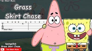 SpongeBob SquarePants - Grass Skirt Chase Guitar Tutorial