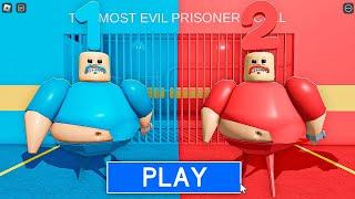 1 Barry VS 2 Barry Prison Update! Scary new #Obby #Roblox