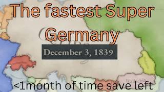 I broke the super Germany record for the 4th time
