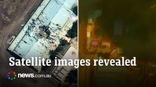 BEFORE AND AFTER: Satellite images reveal damage after Israeli strikes