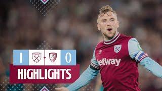 West Ham 1-0 Bournemouth | Bowen Bags Late Winner! | EFL Cup Highlights