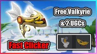 [UGC LIMITED] Click a Banana Script - Fast Auto Click (Valkyrie Banana)