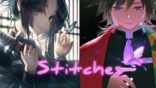 Nightcore - Stitches