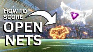 Rocket League How to Score Open Nets in 25 seconds │ nebpolar_rl