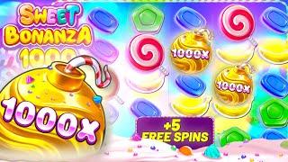 WE HIT THE 1000x MULTIPLIER TWICE ON SWEET BONANZA 1000!?