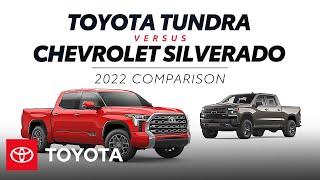 2022 Toyota Tundra vs. 2022 Chevy Silverado | Toyota