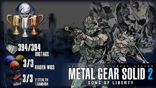 Metal Gear Solid 2: Sons of Liberty HD [PS3] - Walkthrough / Extreme / Platinum Trophy Guide