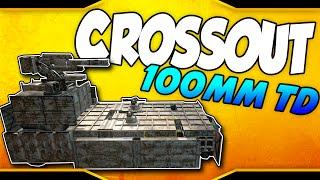 Crossout  100mm Tank Destroyer & 25mm Auto Cannon Testing [Let's Play Crossout Gameplay]