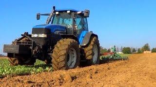 Orka i siew pszenicy 2012 New Holland TM150/TM175/Kverneland Accord DA/Kverneland LM100+Pacomat S