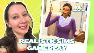 How I make the sims 4 more realistic WITHOUT MODS | Sims 4 Gameplay Ideas