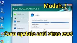 terbaru!! cara update antivirus eset 100% sukses