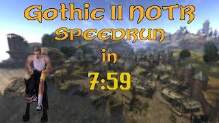 Gothic 2 NOTR Any% Speedrun 7:59.118 [World Record]