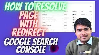 How to Fix Page With Redirect on Google Search Console | Page with Redirect | Google Search Console