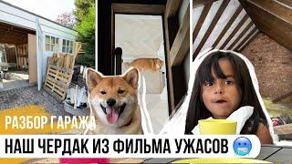 VLOG: Разгребаем гараж и исследуем наш 100летний чердак  Жизнь в Англии