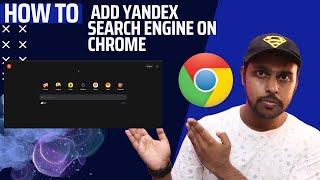 How to add yandex search engine on chrome | how to add yandex to chrome