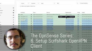 The OpnSense Series:6. Setup Surfshark OpenVPN Client