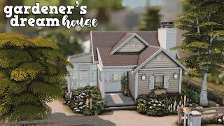 gardener's dream house  | the sims 4 speed build | no cc