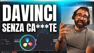 DAVINCI RESOLVE 19 SUPER PRATICO!  Tutorial italiano GRATIS ️