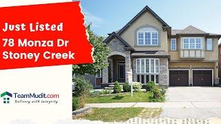 78 Monza Drive, Stoney Creek   Tour and Details