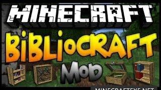 Обзор мода Bibliocraft 1.7.10 #1