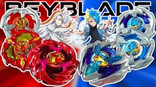 ALL DRAN BEYS vs ALL PHOENIX BEYS | Jaxon VS Blaze | BEYBLADE X