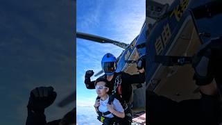 If you run out of money, you can make money again, but you will never be 18 years old again #skydive