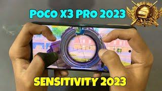 NEWBEST SENSITIVITY & SETTINGS 2023 Poco X3 Pro 90Fps 2023  | PUBG MOBILE BGMI