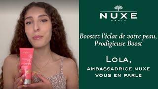 La routine pour une peau éclatante avec les soins PRODIGIEUSE® BOOST | Lola