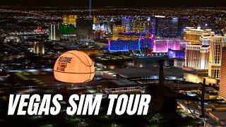 32:9 Ultrawide Las Vegas Strip Tour | FS2020 4K 5120x1440 | RTX 4080