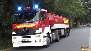 [GTLF 30.000 zu Großeinsatz] Wachausfahrt Feuerwehr Lastrup + Anfahrten FW LK Cloppenburg + RD