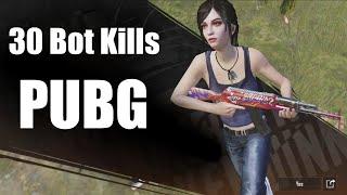 30 Bot Kills | 4X1 | PUBG | Noob Lobby |  PB13 Wale Noobs