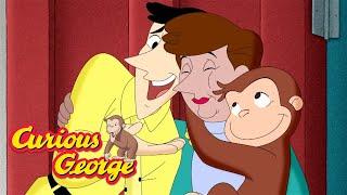 George's Favourite Person Comes to Visit  Curious George  Kids Cartoon  Videos for Kids