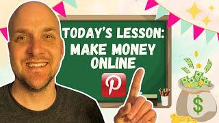 How to Make Money Online with Pinterest Affiliate Marketing (Shorts Live)