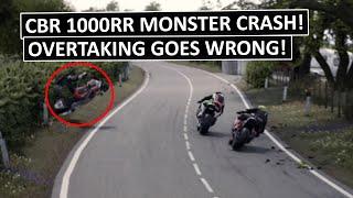 Fatal Highspeed Crash! CBR 1000RR vs ZX10R, Extreme Road Racing (Isle Of Man TT)