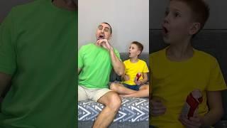 Dad took the Ice Cream from His Son, but Mom was able to make a new one herself