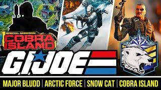 G.I.JOE CLASSIFIED HANGOUT: Major Bludd | Arctic Force | COBRA ISLAND | Polar Battle Bear | Snow Cat