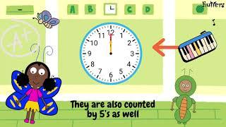 Flutters | Telling time song | Nursery rhymes |