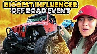 The Biggest Influencer Off road event - @MischiefMakerTV  - @bleepinjeep  @FlexRocksRollovers