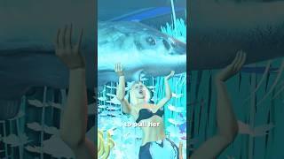 A Woman's Head Swallowed by a Big Fish 