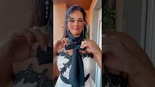 SCARF TREND #shorts #shortsvideo #shortsyoutube #viral #tips #scarf #trend #hack #fashionhacks