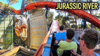 JURASSIC RIVER Water Coaster - Awesome Jurassic Park Knockoff - CavallinoMatto