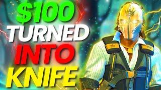 Turned $100 into a $407 Bayonet on G4skins! - CS2 CASE OPENING 2025