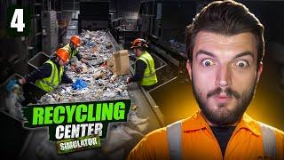 ОТСОРТИРОВАЛ ОТХОДЫ И НАШЕЛ (*****)  ШКИПЕР В RECYCLING CENTER SIMULATOR [4]